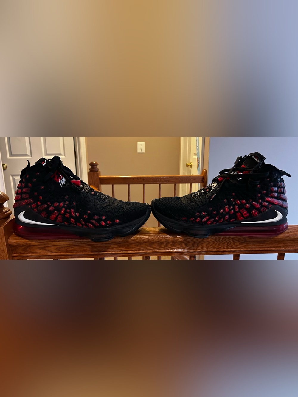 Nike LeBron Infrared 17s- Men's Basketball Shoes Size 13